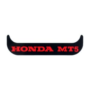 Sticker Kennzeichenhalter Schmal Honda MT5