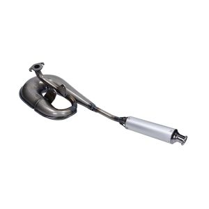 Auspuff Peugeot 103 Tecno Circuit Aluminium/Blank