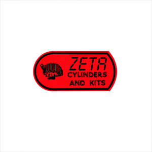Aufkleber Zeta Cylinders And Kits Rot