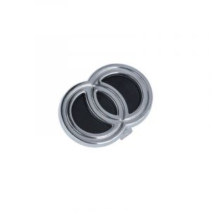 Logo Klicken emblem Gilera Schwarz/Chrom