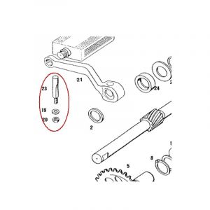 Pedal arm Keil Tomos Remake