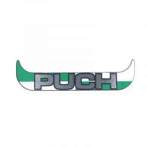 Aufkleber Kennzeichenhalter Schmal Puch Silber