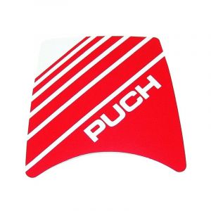 Aufkleber Scheinwerfer Verkleidung Puch Maxi Rot