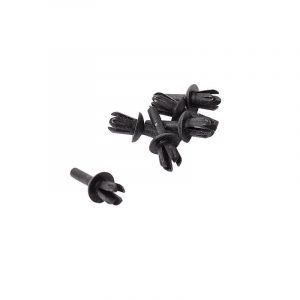 Nieten Kunststoff nylon 4.8MM Schwarz