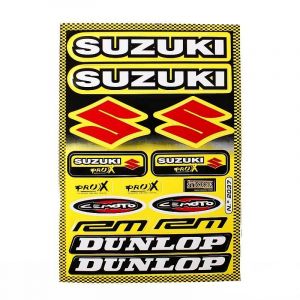 Aufklebersatz Dunlop / Suzuki