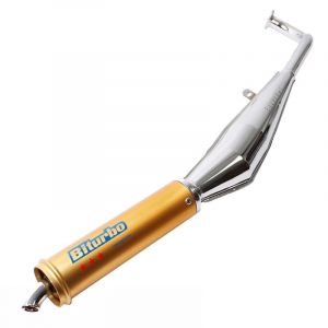 Auspuff Tomos A3/A35 Biturbo Chrom