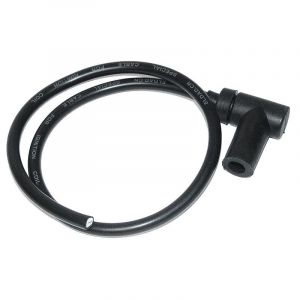 Zündkabel + Stecker 50CM Schwarz
