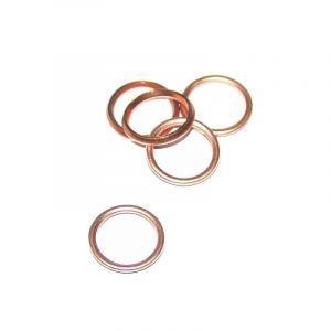 Kupferring gefüllt 10X14X1.5MM Din 7603C