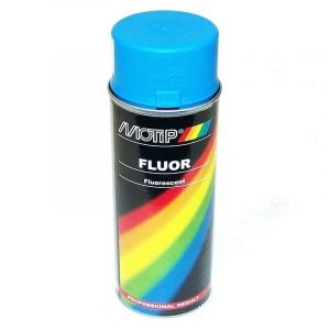 Motip Fluoreszierender Lack Blau - 400ML