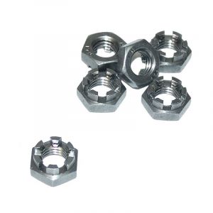 M12X1.75 Kronenmutter niedrig Din 937
