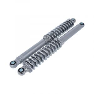 Stoßdämpfer Grau/Chrom IMCA 320MM