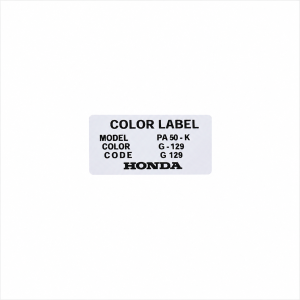 Sticker Farbcode Honda Camino PA50-K