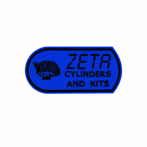 Aufkleber Zeta Cylinders And Kits Blau