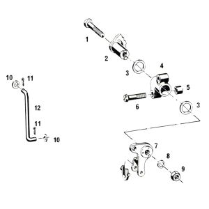 Übertragungsstange Sachs 50/4 EKF