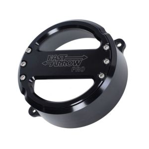 Polradabdeckung Fast Arrow Pro CNC Puch Maxi Silber