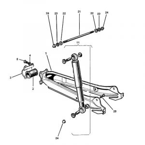 Schwinge Puch Maxi