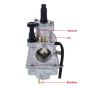 15MM Vergaser Polini CP Aufschieben Handchoke