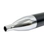 Auspuffdämpfer Zigarre Universal Schwarz/Chrom 32MM