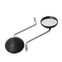 Spiegelsatz Honda MT/MB/MTX Schwarz/Chrom