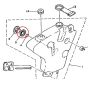 Gummi für Objektiv Ölreservoir Yamaha FS1/DT