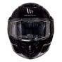 Helm System MT Atom Schwarz Glanz Medium