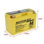 Batterie 12 Volt MotoBatt MB7U 7Ah