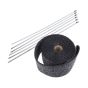 Auspuff Wärmeband Schwarz 50MM / 5 Meter