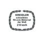 Aufkleber Kreidler 210KM/H Schwarz