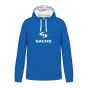 Sweater Sachs Hoodie Blau