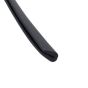 Schwarz Zierleiste Gummi 10 Meter