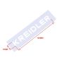 Schablone Sitzbanken Kreidler 140X17MM