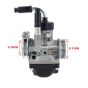 21MM Vergaser Dellorto PHBG AD