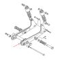 Schwinge Gummi Yamaha FS1