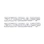 Aufkleber Zundapp Tank 2 Stück