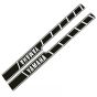 Tankaufklebersatz Yamaha FS1 2F2 Schwarz/Weiß 