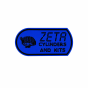 Aufkleber Zeta Cylinders And Kits Blau