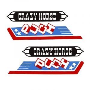 Aufklebersatz Puch Crazy Horse