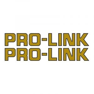 Aufklebersatz Pro-Link Gold 16.5CM
