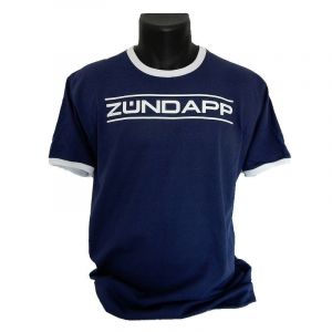 T-Shirt Zundapp Blau / Weiß