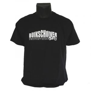 T-Shirt "Buikschuiver" Schwarz