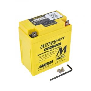 Batterie 12 Volt MotoBatt MB3U 3.8 Ah