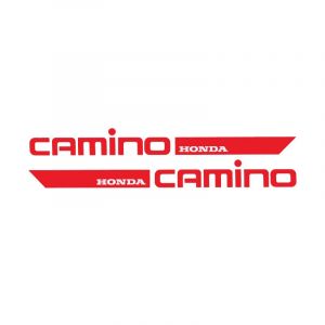 Aufklebersatz Transfer Honda Camino Rot