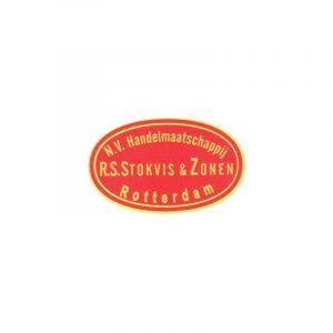 Aufkleber Sattelstange "Stokvis en Zonen " 35X22MM