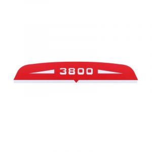 Aufkleber Solex 3800 Luftfilter Rot/Weiß