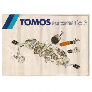 Plakat "Tomos Automatic 3" Nachdruck