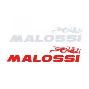 Aufklebersatz Malossi 2-Stück 25CM