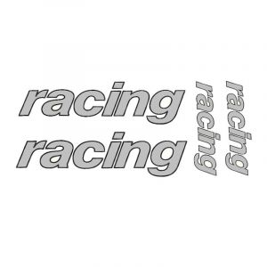 Aufkleber Racing 4-Stück