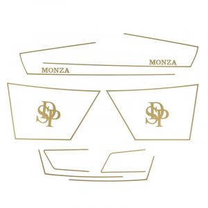 Aufklebersatz Linien Puch Monza SDP Gold