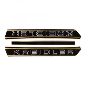 Tankaufkleber Kreidler Schwarz / Gold