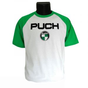 T-Shirt Puch Classic Weiß / Grün